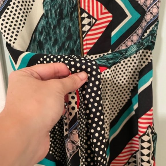 Funky Multicolored/Patterned Closet Dress - Picture 5 of 5